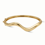 Load image into Gallery viewer, The Wave Statement Bangle