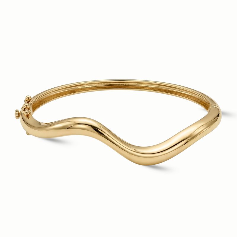 The Wave Statement Bangle