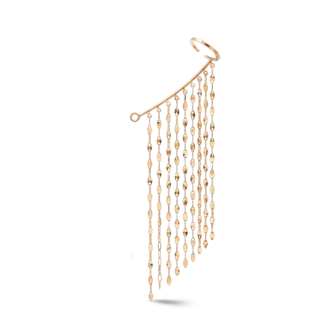 Golden Waterfall Earrings