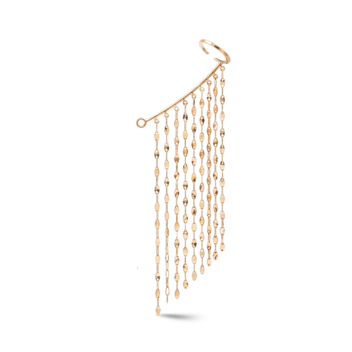 Golden Waterfall Earrings