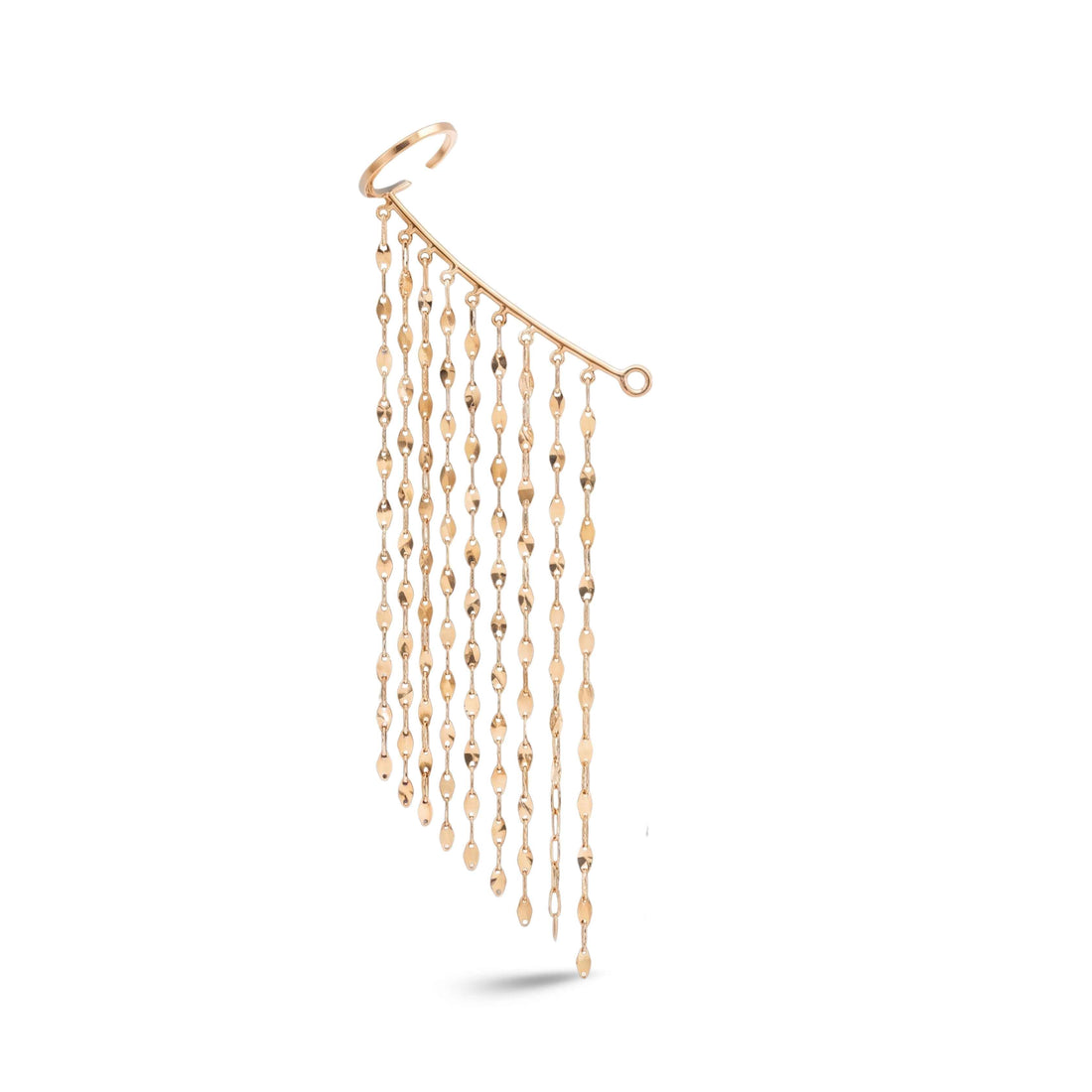 Golden Waterfall Earrings