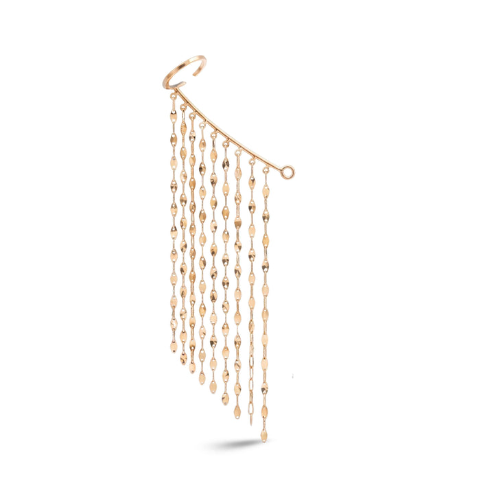 Golden Waterfall Earrings