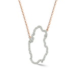 Load image into Gallery viewer, World Roots Necklace (Personalize with Any Countries)