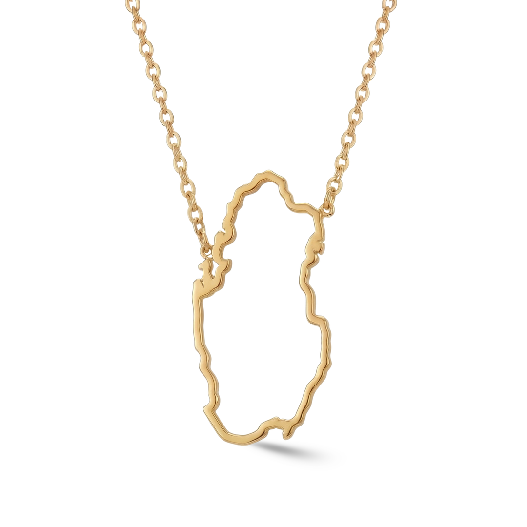 World Roots Necklace (Personalize with Any Countries)