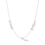 Load image into Gallery viewer, Zeeana Two Name Necklace