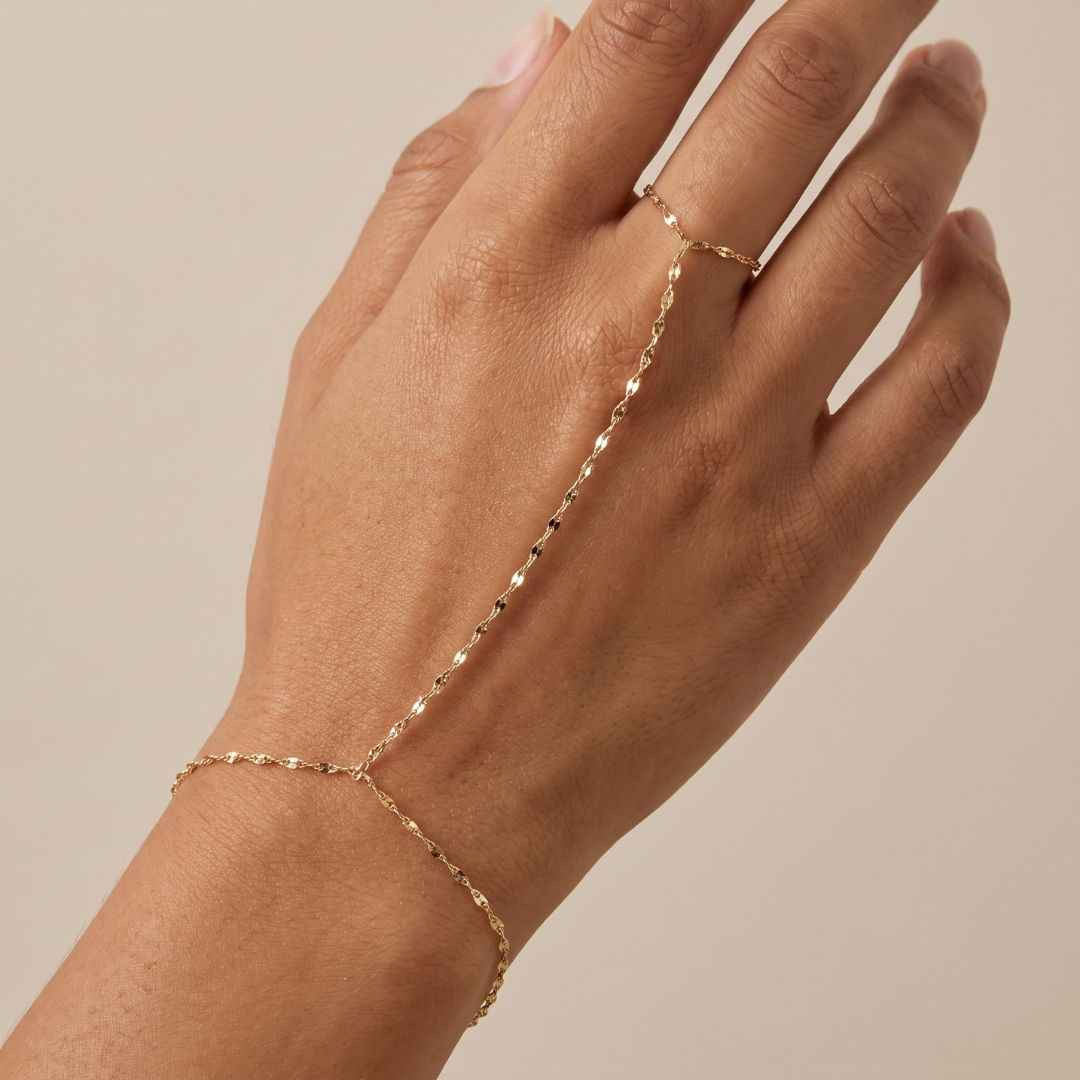 Liquid Gold Handchain