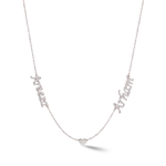 Load image into Gallery viewer, Zeeana Two Name Necklace