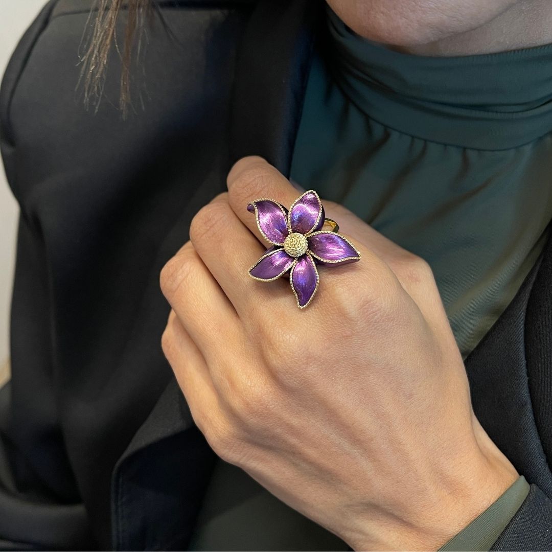 Enchanted Violet Ring