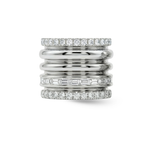 Load image into Gallery viewer, The Tiered Diamond Earcuff