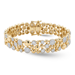Load image into Gallery viewer, Bubbles Pavé Statement Bracelet