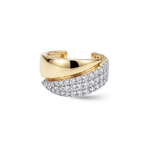 Load image into Gallery viewer, Amara Claw Diamond Ear Cuff