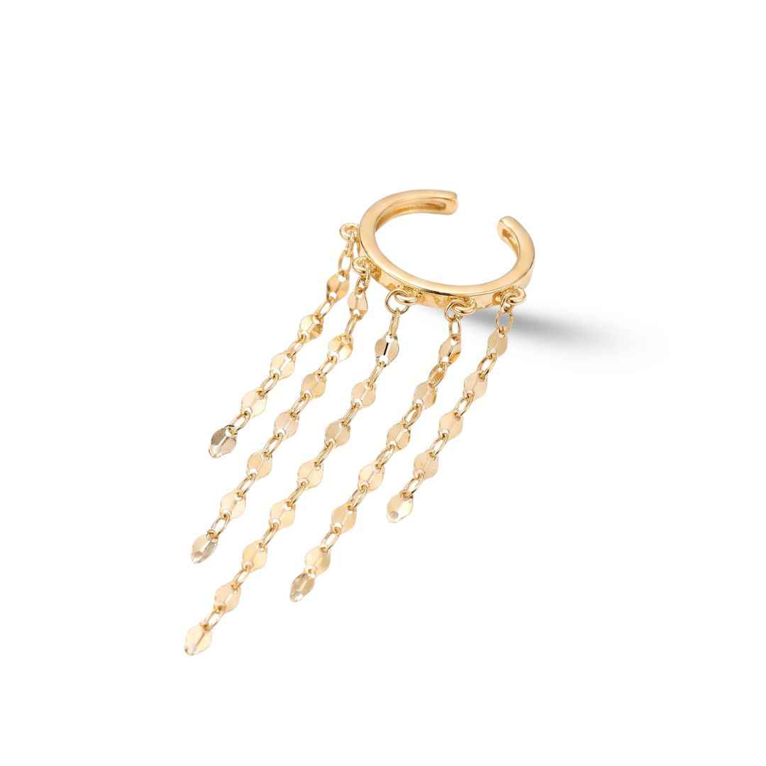 Dancing Gold Earcuff