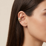 Load image into Gallery viewer, Gilded Chunky Diamond Ear Cuff