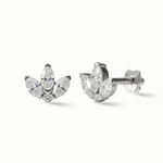 Load image into Gallery viewer, Drops of Radiance Marquise Ear Studs