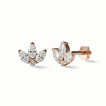 Load image into Gallery viewer, Drops of Radiance Marquise Ear Studs