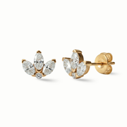 Drops of Radiance Marquise Ear Studs
