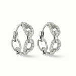 Load image into Gallery viewer, Timeless essentials Statement 3 Style Diamond Huggies