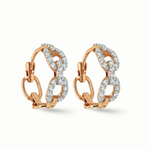 Load image into Gallery viewer, Timeless essentials Statement 3 Style Diamond Huggies