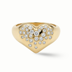 Load image into Gallery viewer, Luxury edit Dazzle Heart Ring