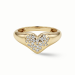 Load image into Gallery viewer, Luxury edit Dazzle Heart Ring