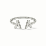 Load image into Gallery viewer, Zeeana Two Alphabets Ring