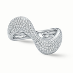 Load image into Gallery viewer, Luxury edit Gold Statement Ring