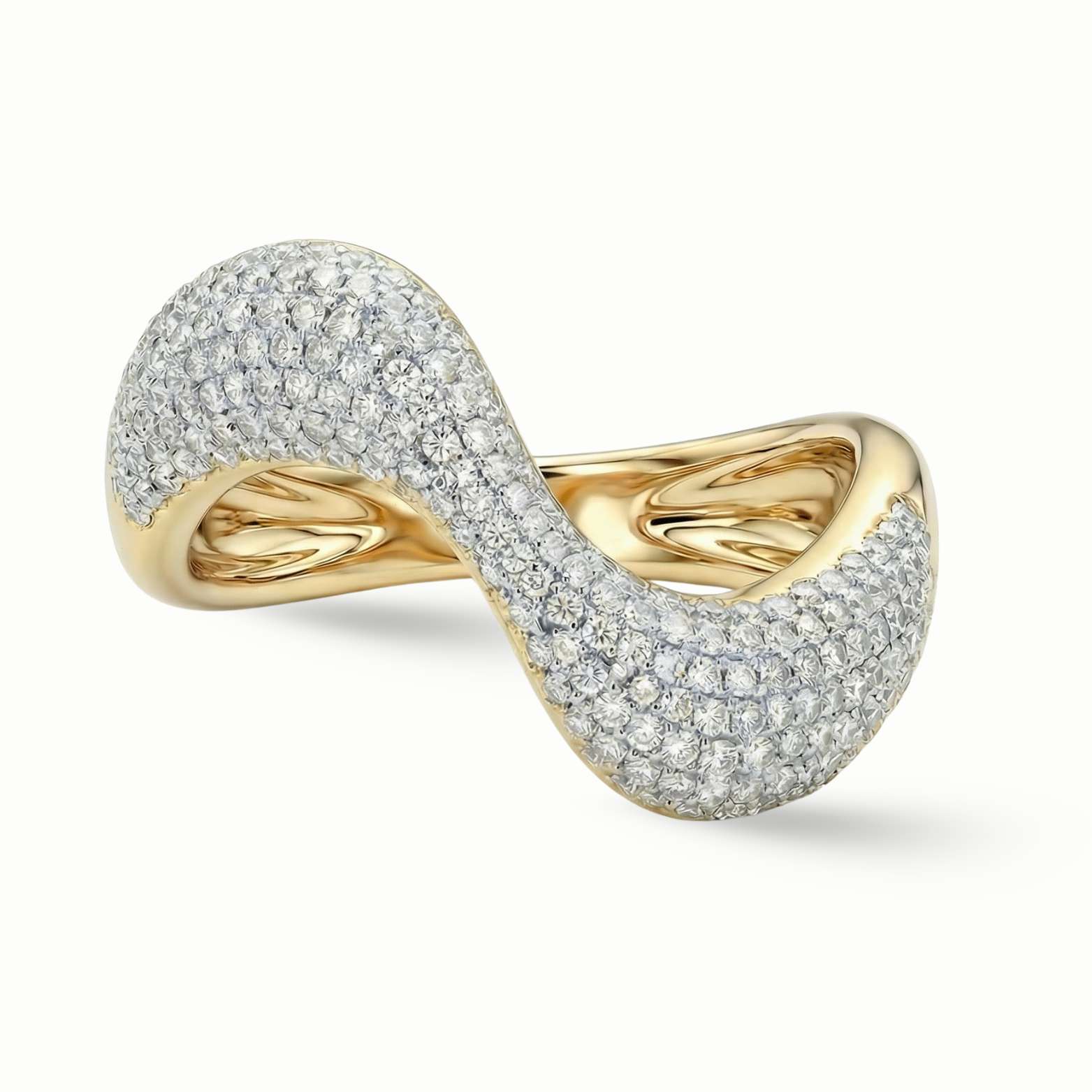 Luxury edit Wave Ring