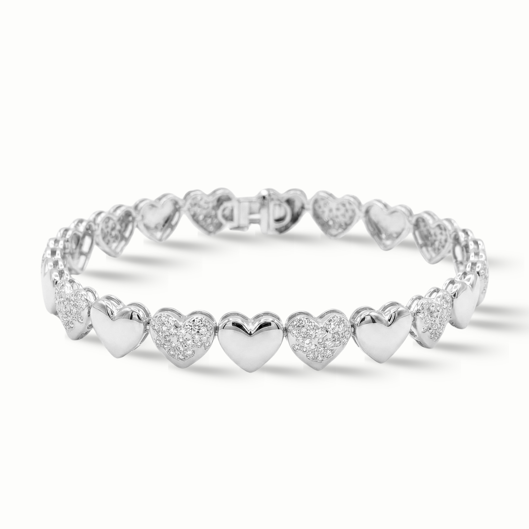 Luxury edit Hearts Bracelet