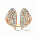 Load image into Gallery viewer, Protection Diamond Wing Ring