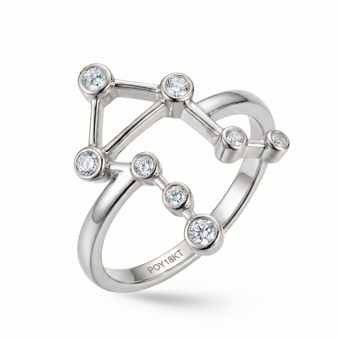 Zodiac Constellation Ring