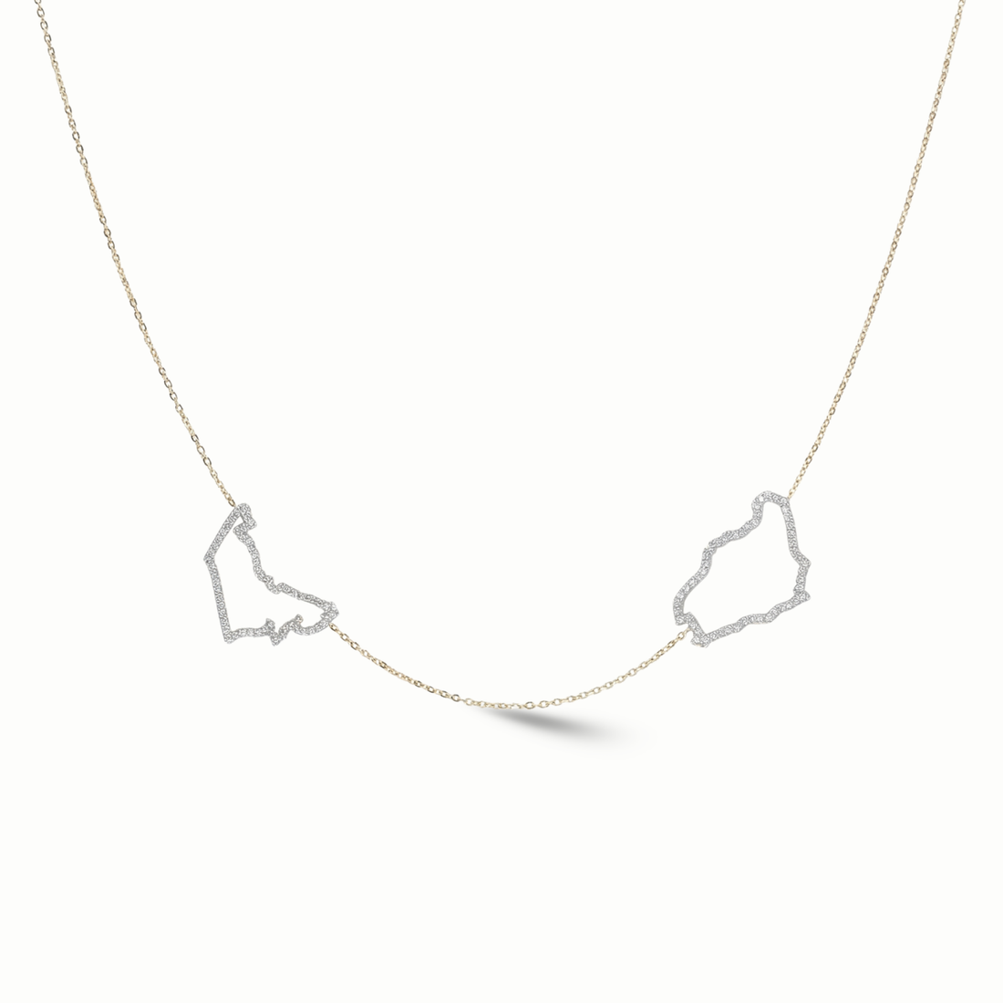 World Roots Necklace (Personalize with Any Countries)