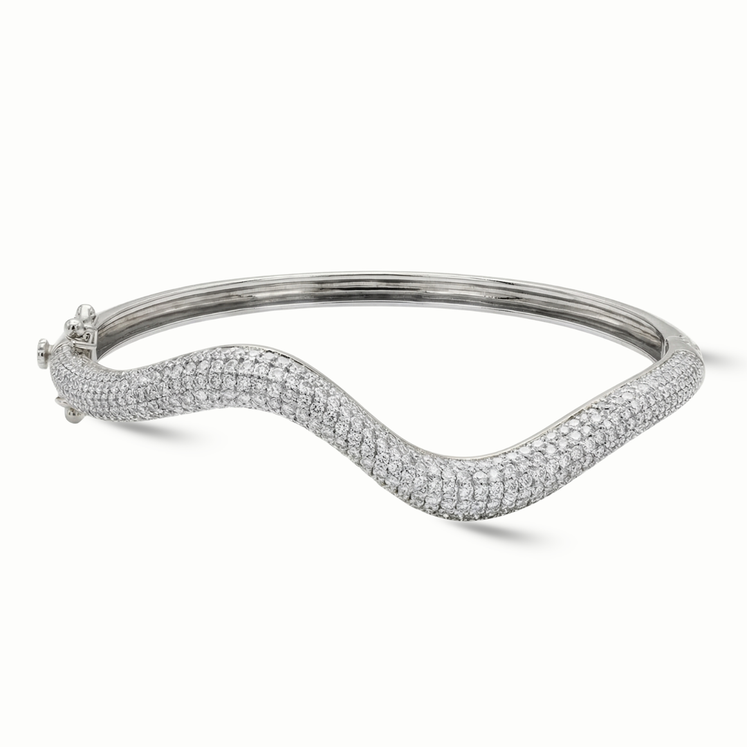 The Wave Statement Bangle