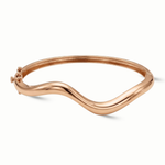 Load image into Gallery viewer, The Wave Statement Bangle