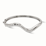 Load image into Gallery viewer, The Wave Statement Bangle