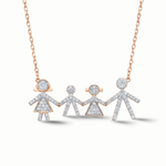 Load image into Gallery viewer, Legacy Family Diamond Necklace