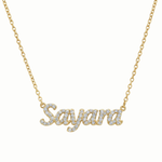Load image into Gallery viewer, Amira Diamond Name Necklace