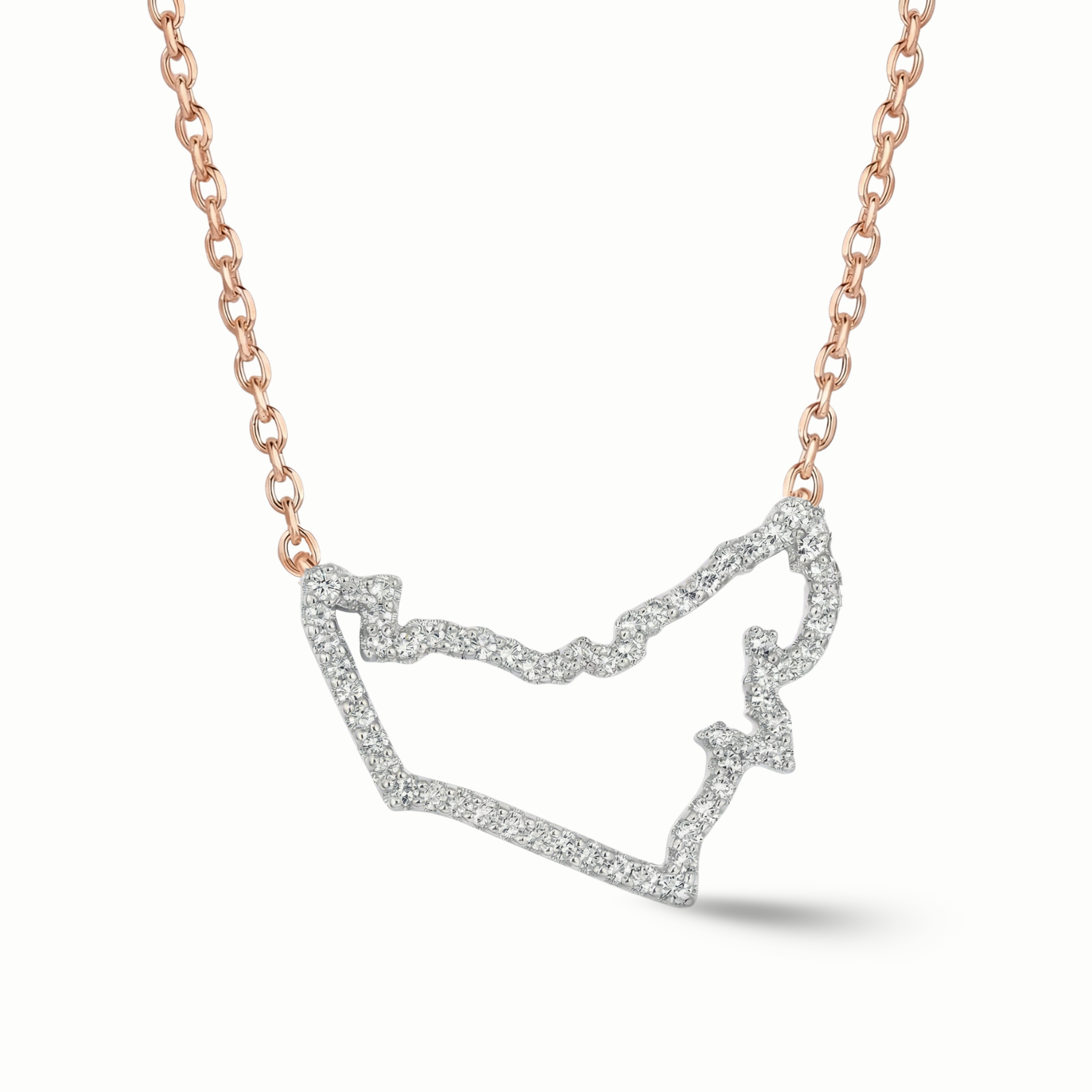 UAE Heritage Outline Necklace