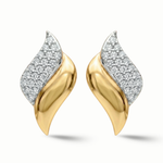 Load image into Gallery viewer, Luxury edit Spiral Diamonds Earrings