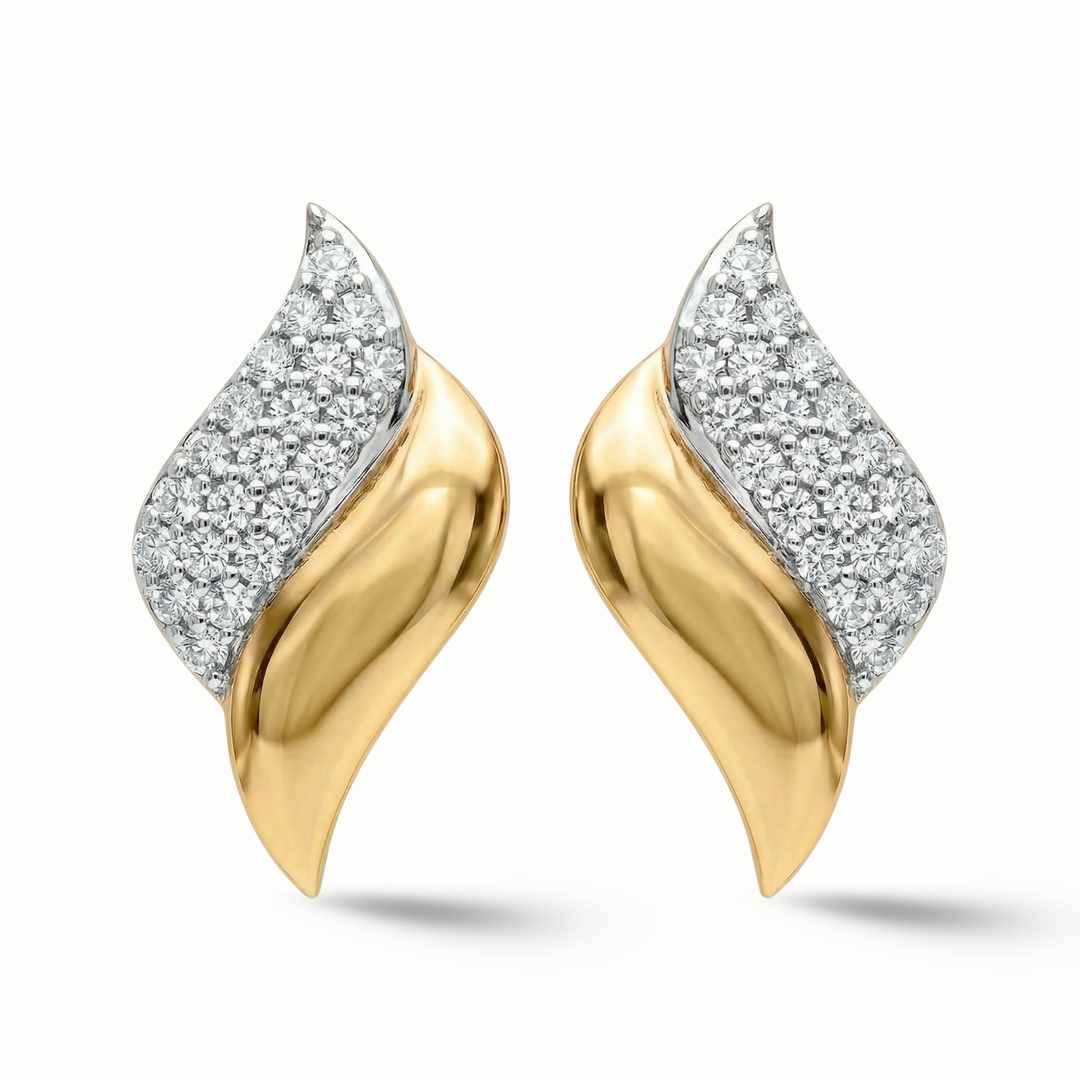 Luxury edit Spiral Diamonds Earrings