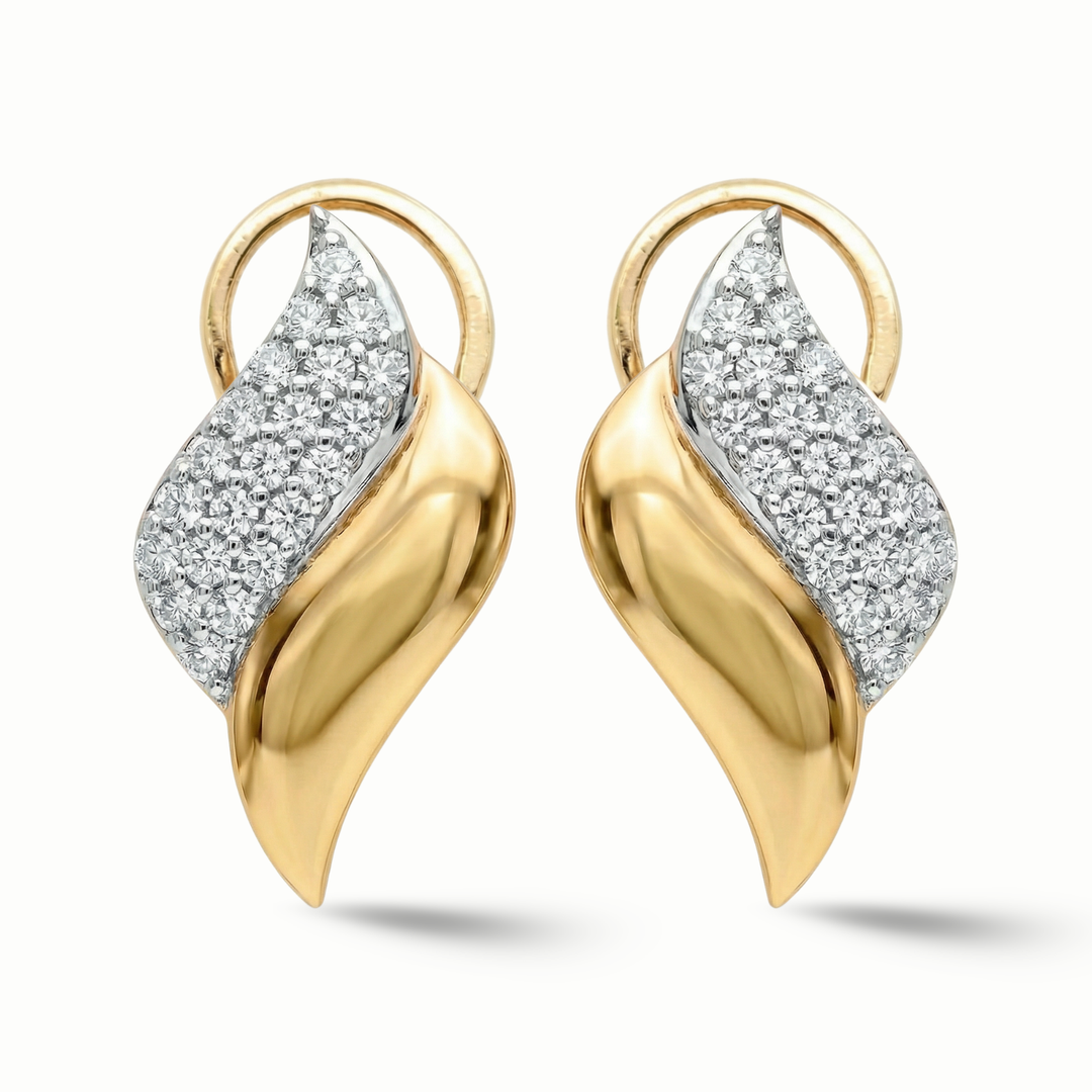 Luxury edit Spiral Diamonds Earrings