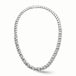 Load image into Gallery viewer, Luxury edit Spiral Diamond Necklace