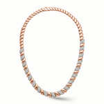 Load image into Gallery viewer, Luxury edit Spiral Diamond Necklace