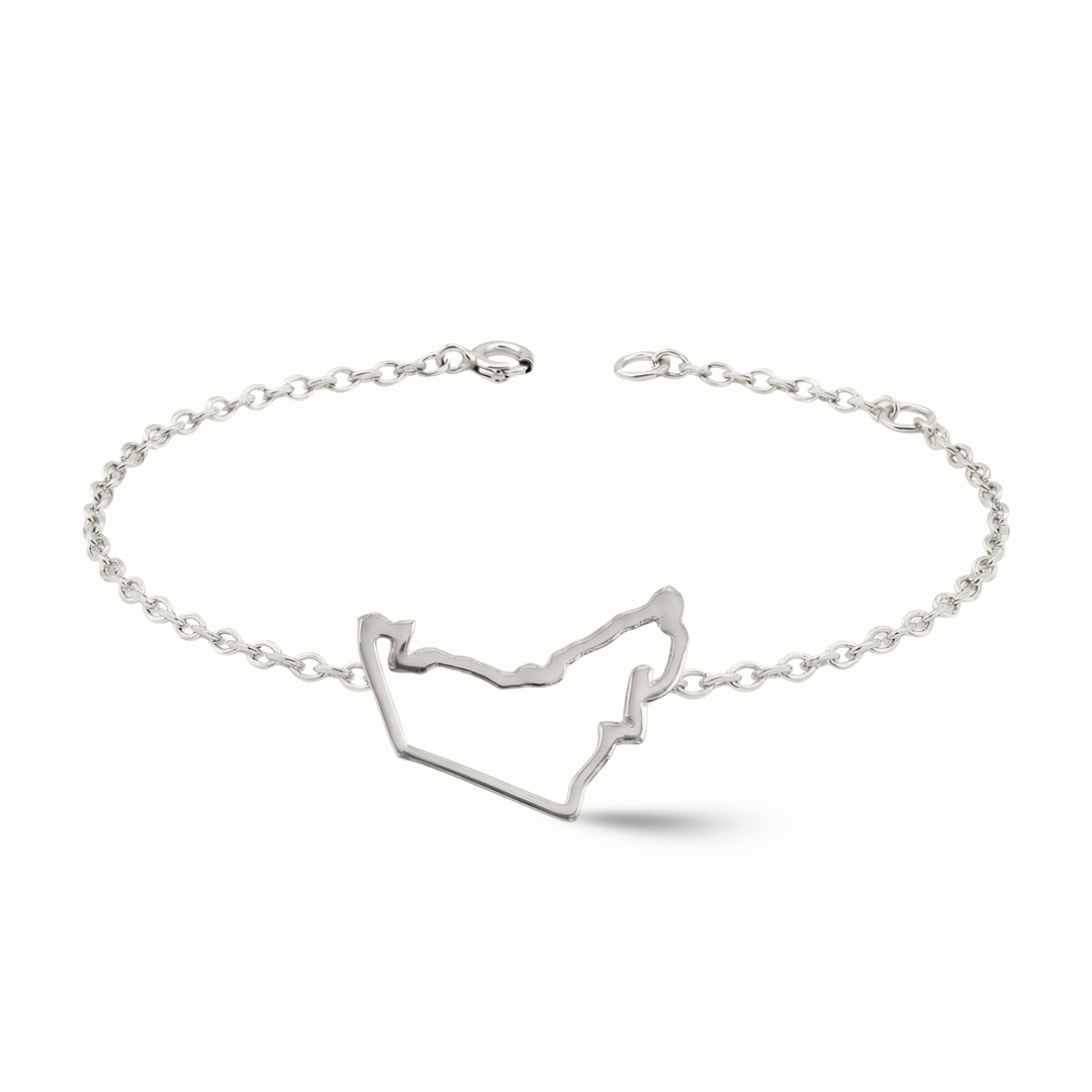 UAE Map Bracelet
