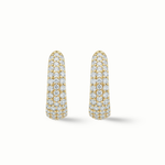 Load image into Gallery viewer, Timeless essentials Statement 3 Style Diamond Huggies