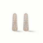 Load image into Gallery viewer, Timeless essentials Statement 3 Style Diamond Huggies