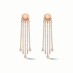 Load image into Gallery viewer, Diamond Cascade Chain Ear Jacket