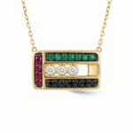 Load image into Gallery viewer, Pride in Motion Diamond Necklace