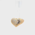 Load and play video in Gallery viewer, Luxury Dazzle Heart Ring
