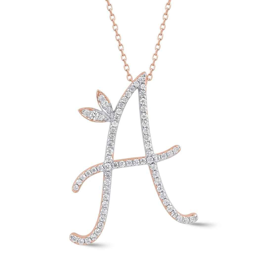 Iconic Initial Diamond Necklace