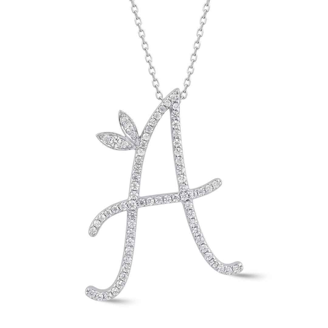 Iconic Initial Diamond Necklace